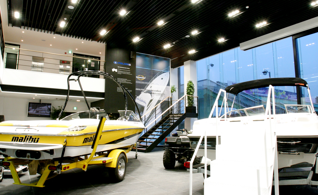 [Currently] the yacht shop