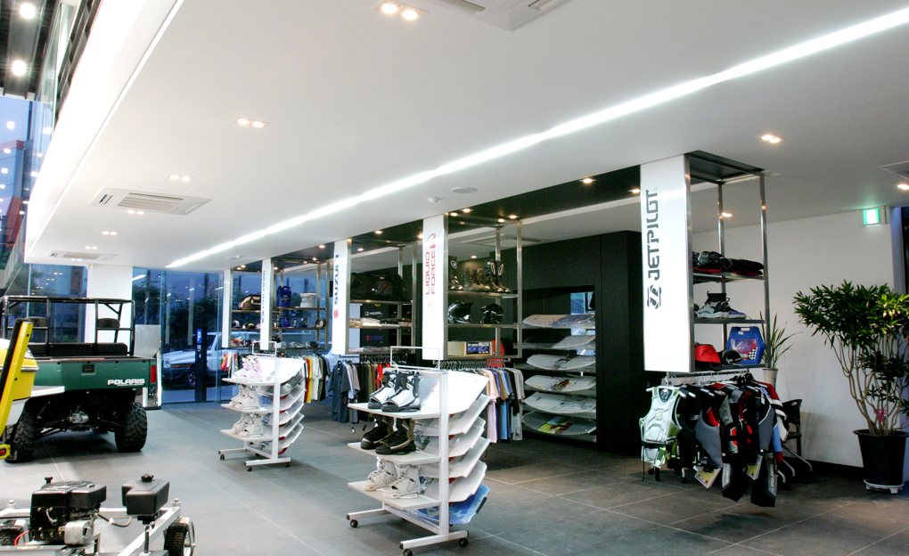 [Currently] the yacht shop